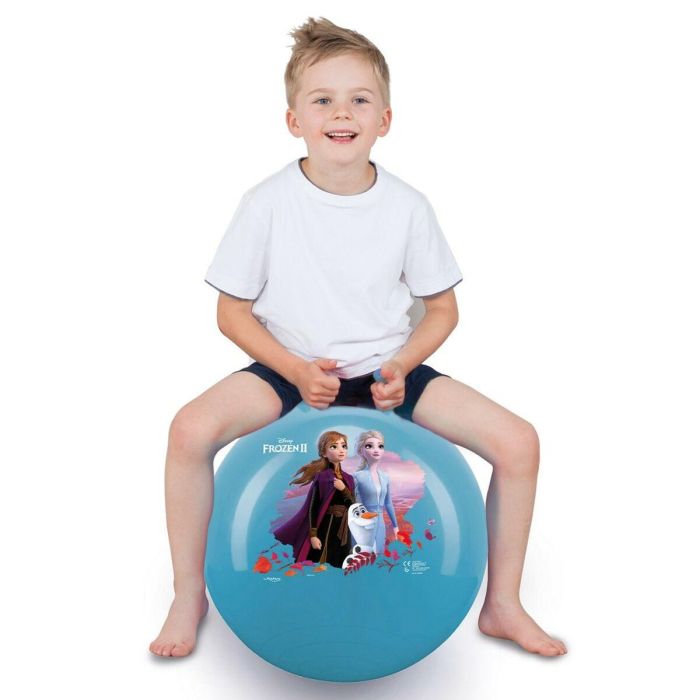 Pelota Saltarina Frozen Ø 45 cm Azul (10 Unidades) 5 Pelota Saltarina Frozen Ø 45 cm Azul (10 Unidades) 5
