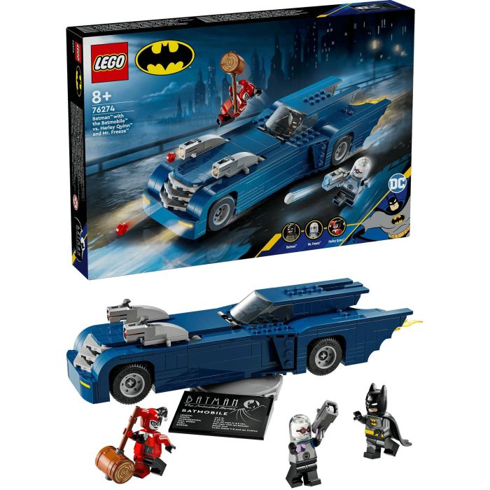 LEGO 76274 Super Heroes DC Batman con el Batmóvil contra Harley Quinn y Mr. Freeze 2 LEGO 76274 Super Heroes DC Batman con el Batmóvil contra Harley Quinn y Mr. Freeze 2