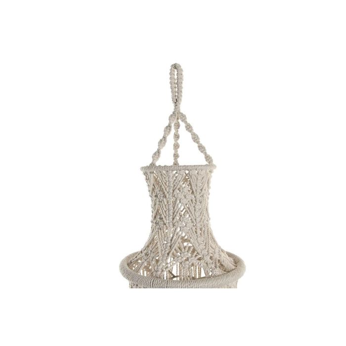 Pantalla de Lámpara Home ESPRIT Macramé Urbano 25 x 25 x 108 cm 2