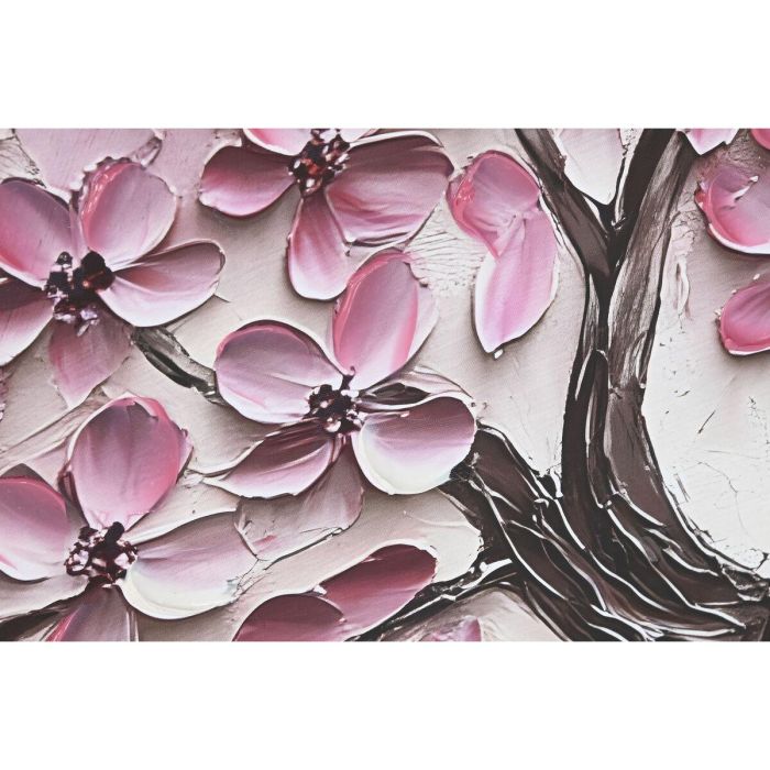 DKD Home Decor Cuadro Romántico Rosa Beige 4.5 x 103 x 103 cm para Decoración de Salón o Dormitorio en Lienzo y PS (2 Unidades) 2 DKD Home Decor Cuadro Romántico Rosa Beige 4.5 x 103 x 103 cm para Decoración de Salón o Dormitorio en Lienzo y PS (2 Unidades) 2