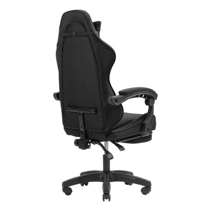 Mars Gaming Silla Gamer Ergonómica Reclinable MGCXFGRB con Reposapiés y Reposabrazos Ajustables, Negra