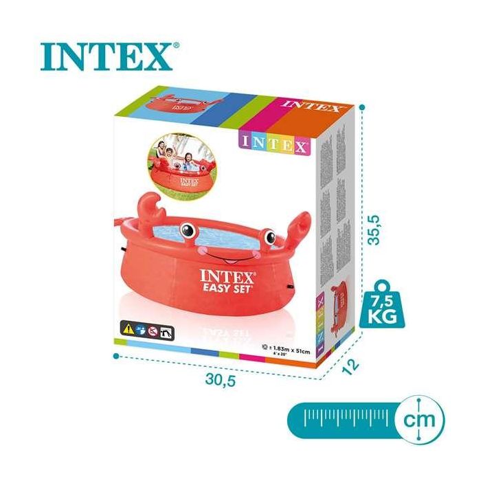 Piscina hinchable cangrejo easy set(capacidad 880 litros) (+3 años) 183x51 cm - modelos surtidos 10 Piscina hinchable cangrejo easy set(capacidad 880 litros) (+3 años) 183x51 cm - modelos surtidos 10