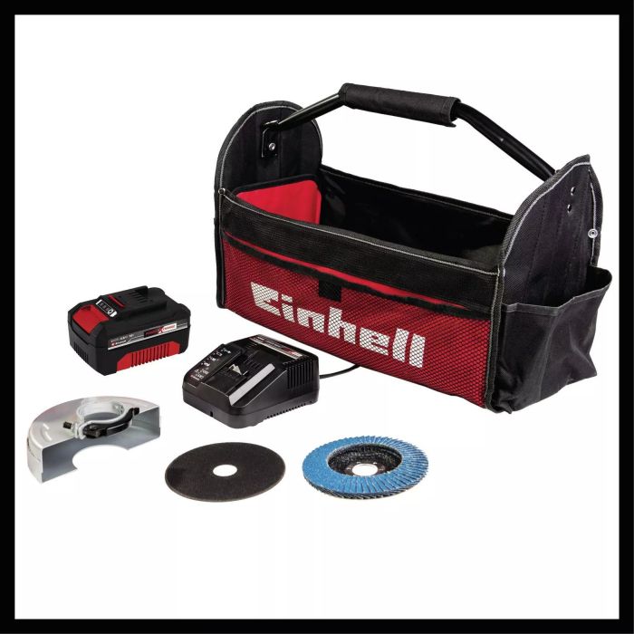 Einhell TE-AG 18/115 Li 4.0Ah Akku-Winkelschleifer 4