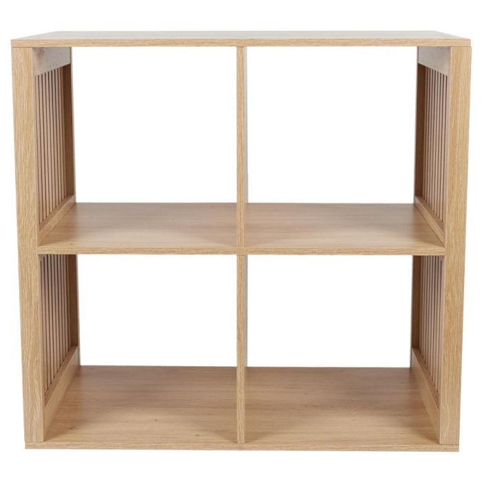 Home Deco Factory Estantería Klaus 4 Compartimentos Madera 69,6x32x66 cm 2