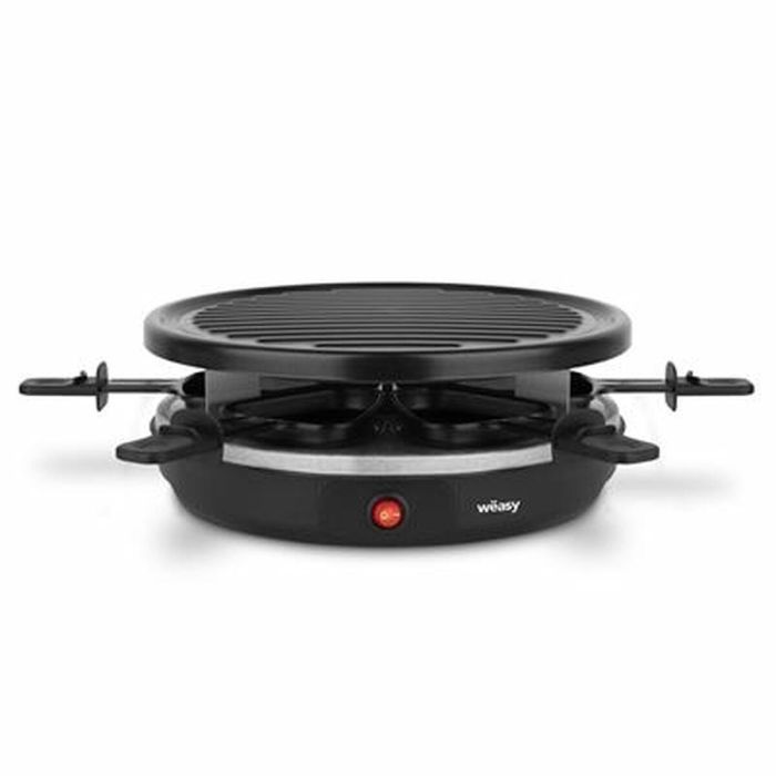 Weasy LUGA60 Raclette y Parrilla Eléctrica 900W - Para 6 Personas con Placa Antiadherente Extraíble 30x30cm Weasy LUGA60 Raclette y Parrilla Eléctrica 900W - Para 6 Personas con Placa Antiadherente Extraíble 30x30cm