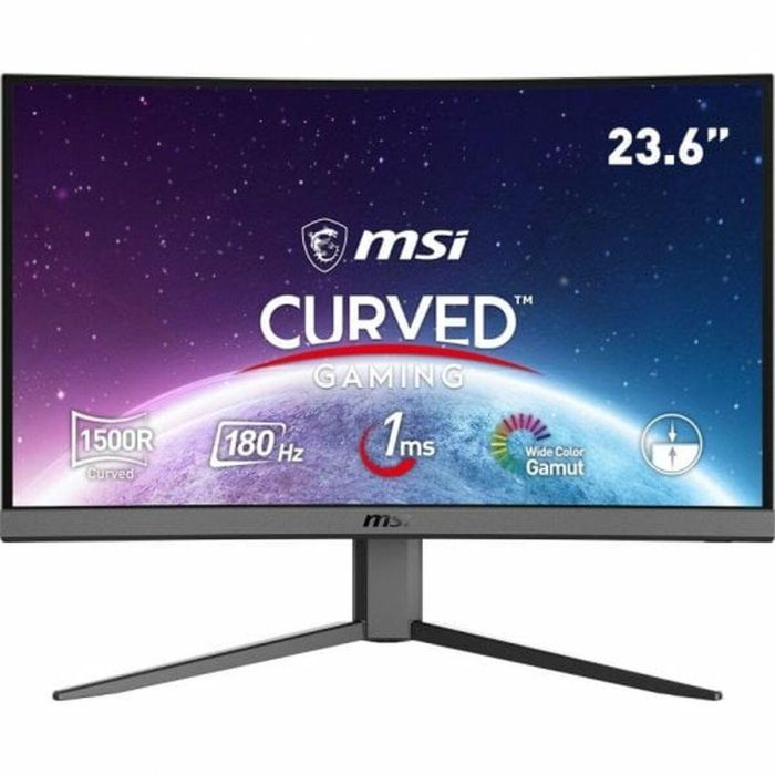 MSI G24C4 E2 Pantalla para PC Gaming Curva 24" FHD Panel VA 180Hz 1ms Sincronización Adaptativa 2x HDMI 1x DP MSI G24C4 E2 Pantalla para PC Gaming Curva 24" FHD Panel VA 180Hz 1ms Sincronización Adaptativa 2x HDMI 1x DP