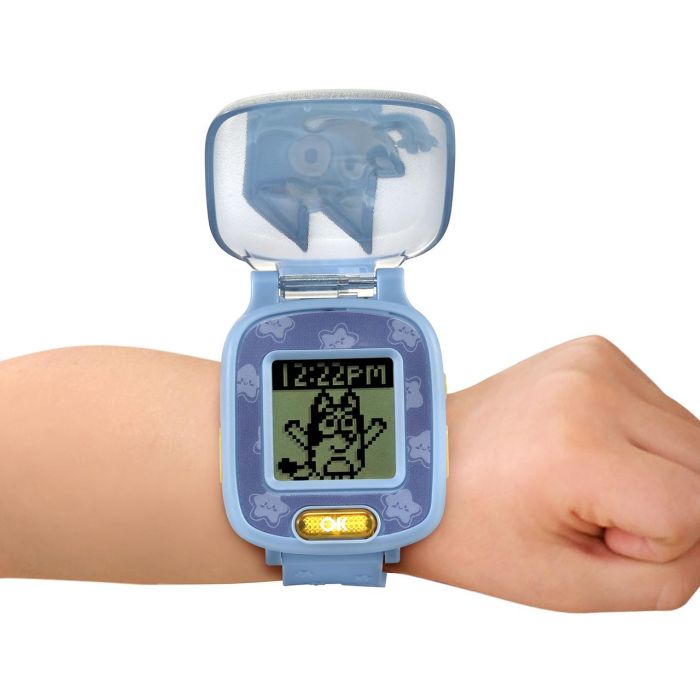 V-Tech Reloj Digital Bluey 80-554622 Interactivo Educativo Con Voz Original Y Juegos 1