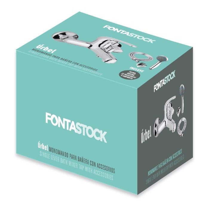 Set de accesorios Fontastock Baño/Ducha Zinc 1 Set de accesorios Fontastock Baño/Ducha Zinc 1