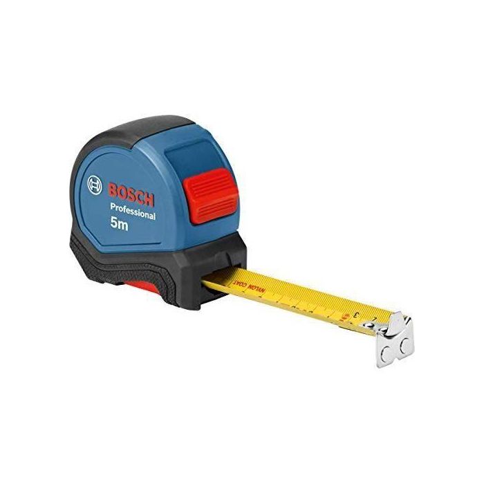 Bosch Professional Cinta Métrica 5m de Alta Durabilidad con Gancho Magnético, Carcasa de Aluminio Robusta y Softgrip Ergonómico. 0 Bosch Professional Cinta Métrica 5m de Alta Durabilidad con Gancho Magnético, Carcasa de Aluminio Robusta y Softgrip Ergonómico. 0