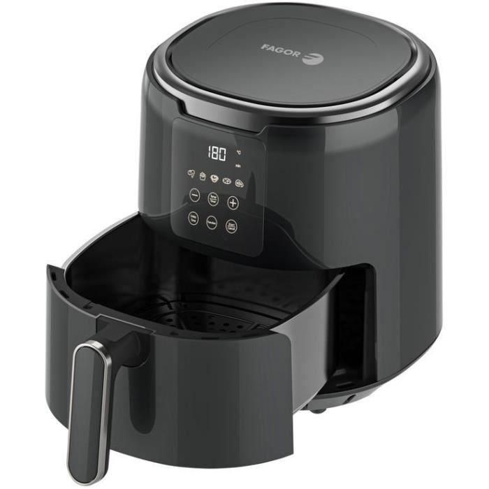 Freidora sin aceite - FAGOR - Airfryer FG4210 - 4,2 L - 1300 W - Pantalla táctil - 5 preajustes de cocción - Temporizador - Negra 2 Freidora sin aceite - FAGOR - Airfryer FG4210 - 4,2 L - 1300 W - Pantalla táctil - 5 preajustes de cocción - Temporizador - Negra 2