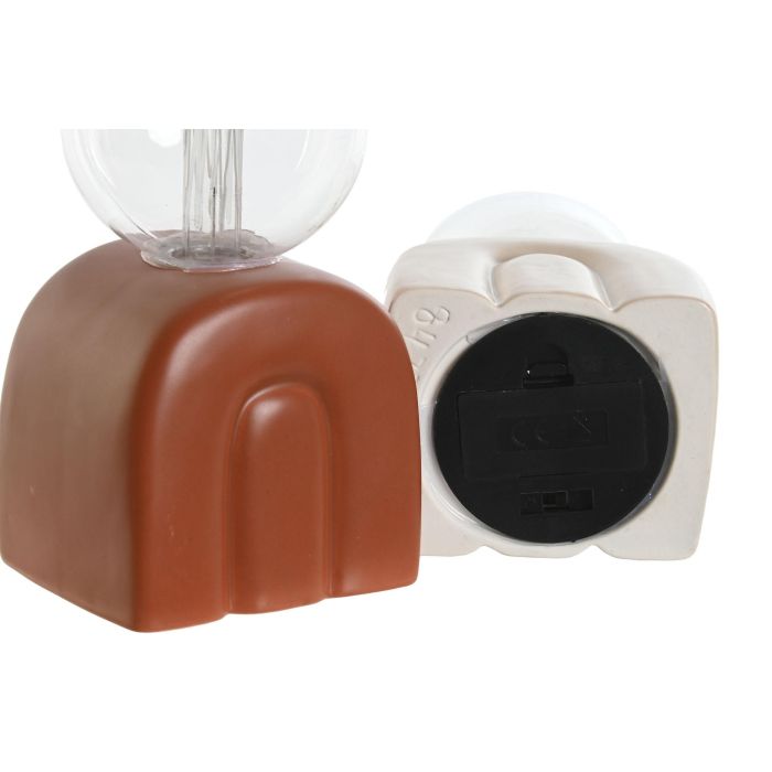 Decoracion Luminosa Urban DKD Home Decor Terracota Crema 8 x 16 x 10 cm (4 Unidades) 1 Decoracion Luminosa Urban DKD Home Decor Terracota Crema 8 x 16 x 10 cm (4 Unidades) 1