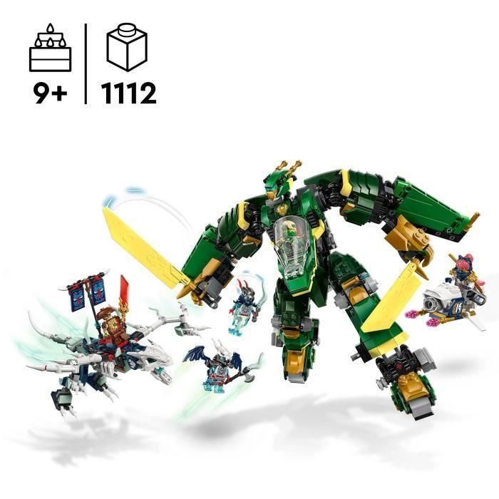 LEGO 71845 NINJAGO Lloyd's Mech-Blade Set de Construcción para Niños 9+ años 1 LEGO 71845 NINJAGO Lloyd's Mech-Blade Set de Construcción para Niños 9+ años 1