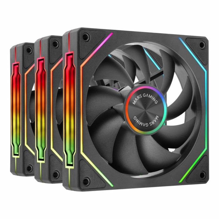 Ventilador de Caja Mars Gaming MF-LINKFINITYKIT2 Ø 12 cm 7 Ventilador de Caja Mars Gaming MF-LINKFINITYKIT2 Ø 12 cm 7