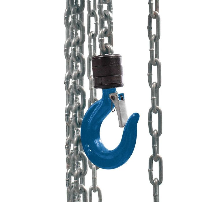 Scheppach Polipasto de cadena CB01 4907401000 - 1 tonelada de Acero 4