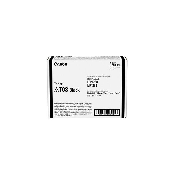 CANON Toner T08 1238P 1238i Negro CANON Toner T08 1238P 1238i Negro