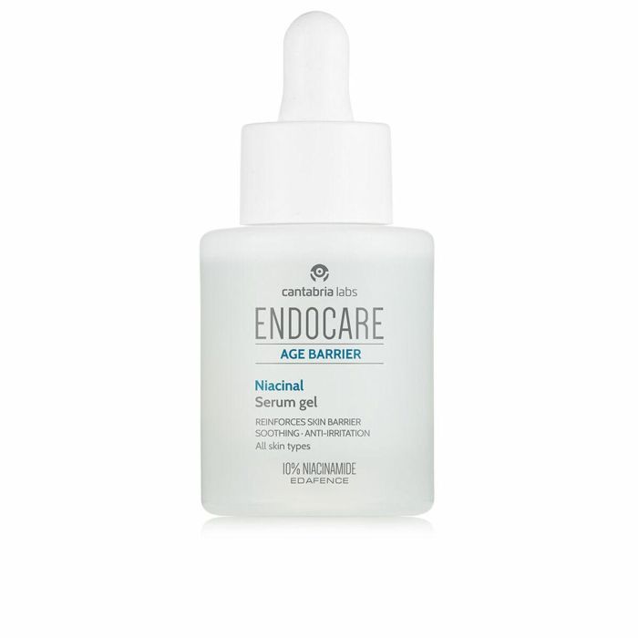 Endocare Age Barrier Niacinal Sérum Gel 30 ml - 10% Niacinamida, Ácido Hialurónico, Tecnología EDAFENCE
