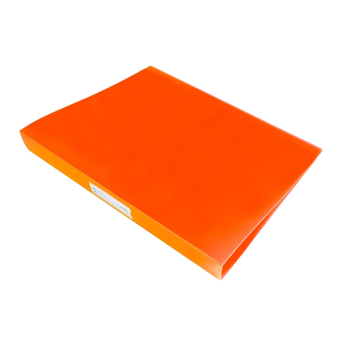 Liderpapel Carpeta 4 Anillas 25 mm Polipropileno Din A4 Naranja Serie Frosty 43431 6