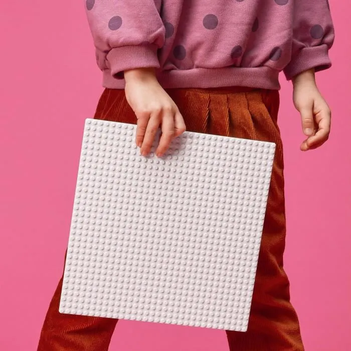 Lego 11026 Classic Placa de Construcción Blanca 32x32, Base para Construir, Ensamblar y Exhibir LEGO 4