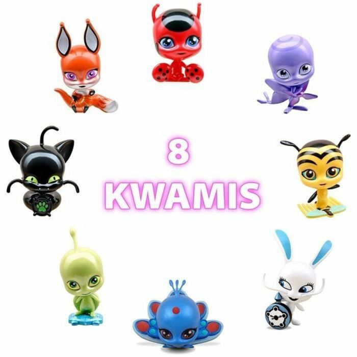 Bandai - Miraculous - Pack de 8 kwamis - Colección de minifiguras - P50532 5