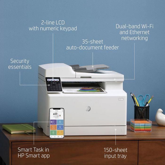 HP Color LaserJet Pro MFP M183fw, Laser, 216 x 356, 600 x 600dpi, 16ppm, 800MHz, 256MB, WiFi, LCD 24 HP Color LaserJet Pro MFP M183fw, Laser, 216 x 356, 600 x 600dpi, 16ppm, 800MHz, 256MB, WiFi, LCD 24
