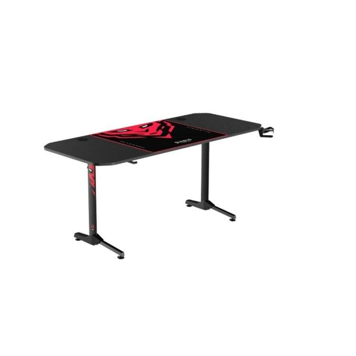 Mesa de Escritorio Gaming Diablo Chairs 1470 Negro Rojo 4 Mesa de Escritorio Gaming Diablo Chairs 1470 Negro Rojo 4