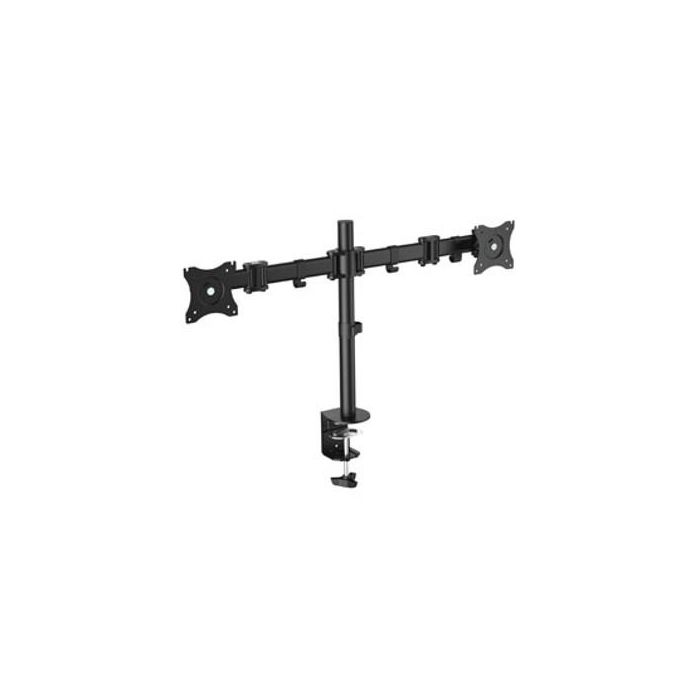 Equip Soporte Doble Pantalla 13 Pulgadas, VESA 100x100, Full Motion, Ajuste de Altura, Soporte para 8Kg