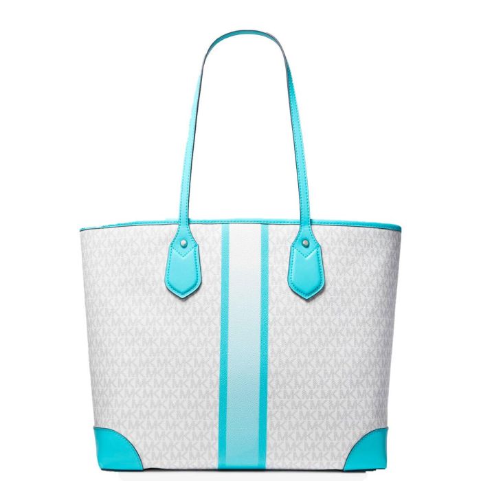 Bolso Mujer Michael Kors 30S2SV0T3V-OCEAN-BLUE-MULTI Gris 35 x 30 x 17 cm 2