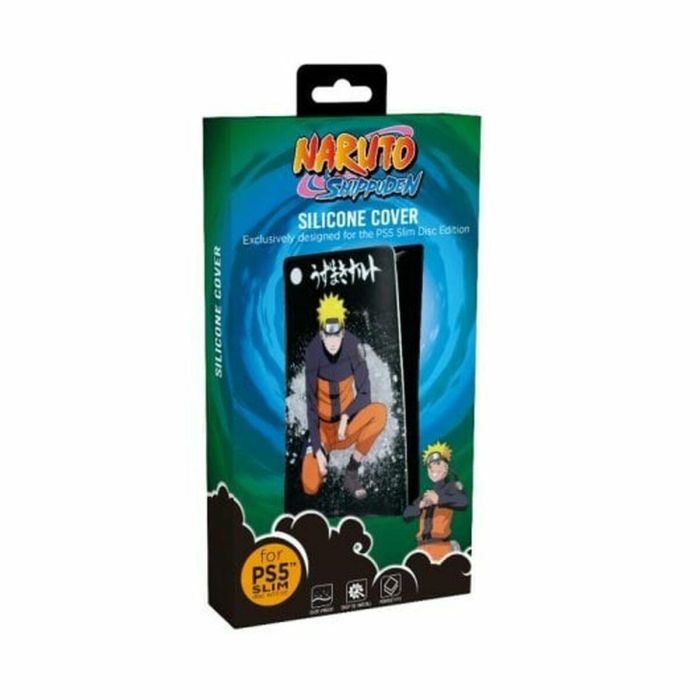 Konix KON1728086052925 Funda de silicona para PlayStation 5 Slim - Naruto 1 Konix KON1728086052925 Funda de silicona para PlayStation 5 Slim - Naruto 1