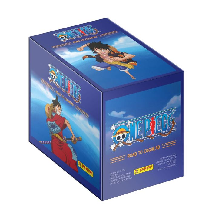 Panini Caja PAN8051708023602 One Piece Road to Egghead - 8 Sobres - 64 Cartas Coleccionables 6