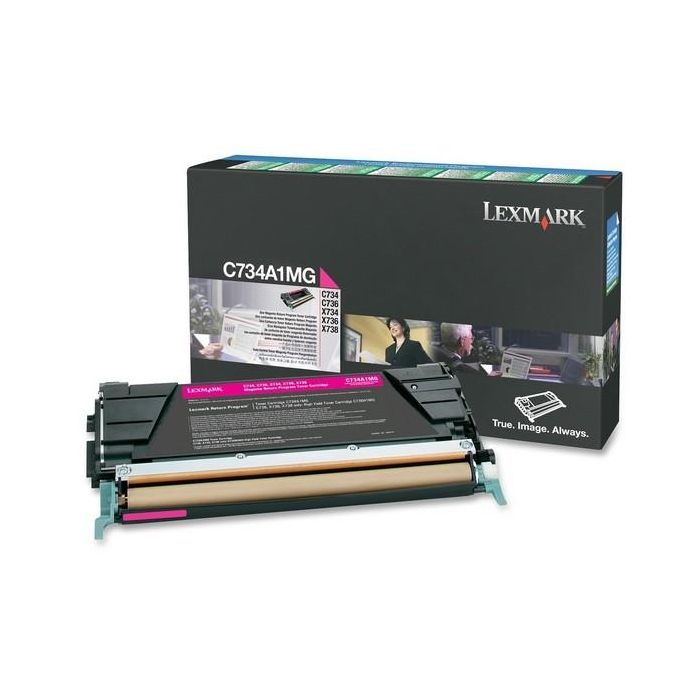 Lexmark Rck.C73x/X73x Tóner Original Magenta 6.000 páginas para Lexmark C734, C736, X734, X736, X738
