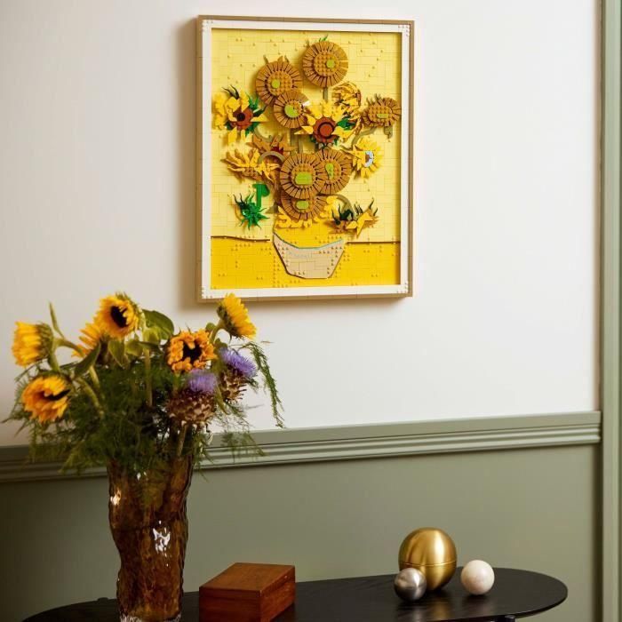 LEGO Art 31215 Vincent van Gogh Girasoles - Arte mural, Construcción para adultos 2 LEGO Art 31215 Vincent van Gogh Girasoles - Arte mural, Construcción para adultos 2