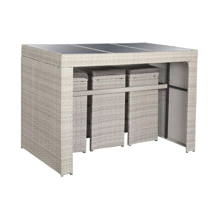 Conjunto de Mesa con 6 Sillas DKD Home Decor 143 x 80 x 100 cm 3