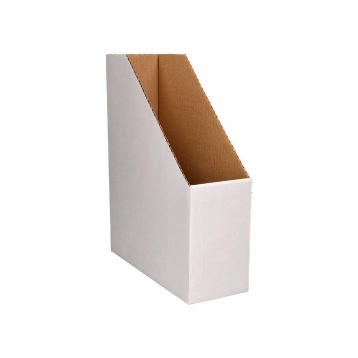 Revistero Liderpapel Ecouse Carton 100% Reciclado Color Blanco 256x100x335 mm 6