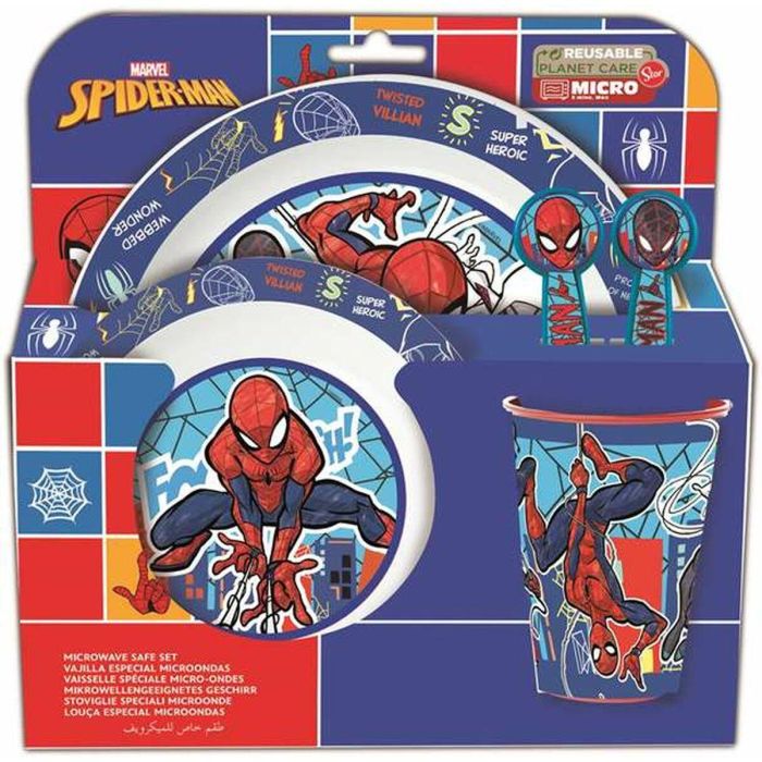 Set micro kids 5 pcs spiderman mob rules