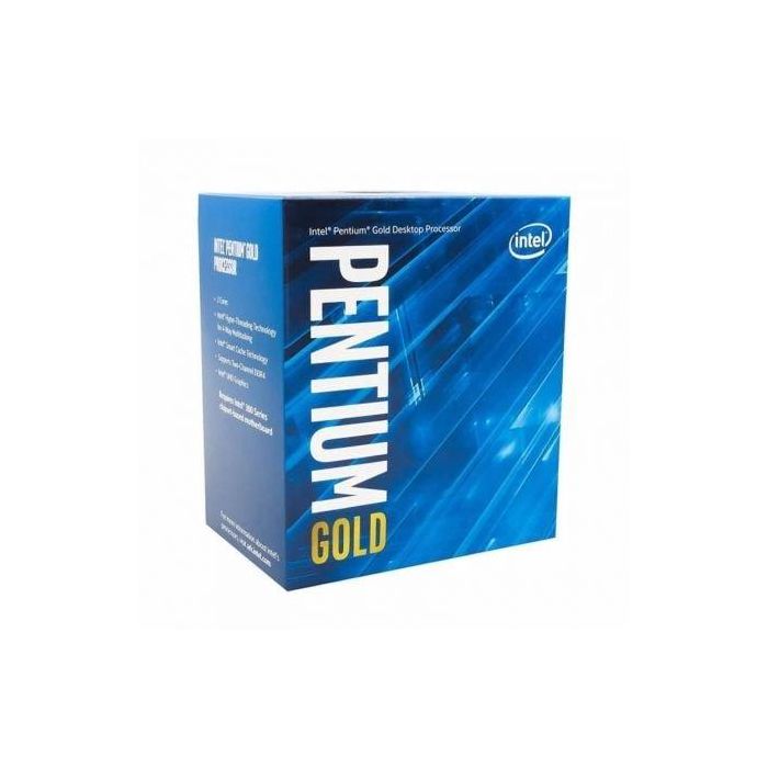 Intel BX80701G6400 Procesador Pentium Gold G6400 4.00 GHz Socket LGA1200 2 núcleos 4 hilos 4MB Cache Gráficos UHD 610