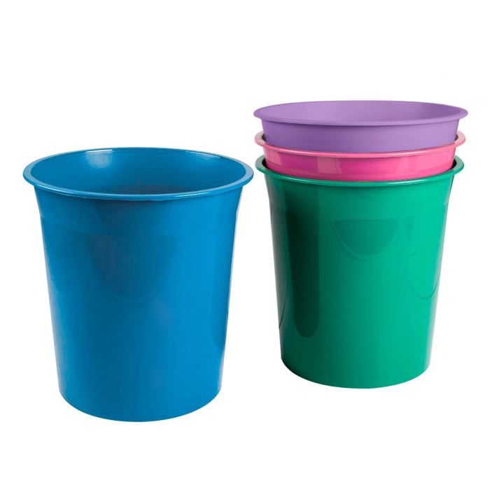 Liderpapel Papelera Plástico 13 Litros Lavanda Opaco 275x285 mm 5 Liderpapel Papelera Plástico 13 Litros Lavanda Opaco 275x285 mm 5