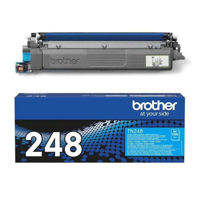 Tóner estándar - BROTHER - TN248C - Cian - 1000 páginas 4 Tóner estándar - BROTHER - TN248C - Cian - 1000 páginas 4