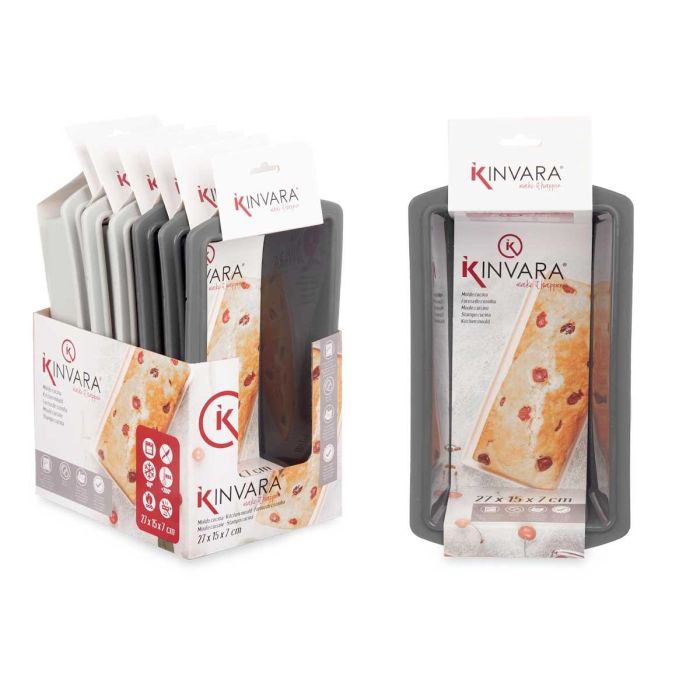Molde Silicona Bizcocho Surtidos Kinvara 16X7CM (12 Unidades) 2 Molde Silicona Bizcocho Surtidos Kinvara 16X7CM (12 Unidades) 2