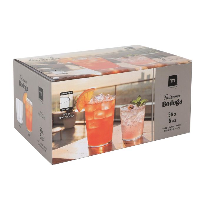 La Mediterranea Vaso Sidra Finissima Bodega Edición Especial 56 cl Modelo Md (24 Unidades) 2