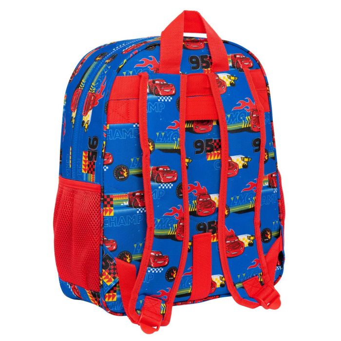 Mochila junior adapt.carro cars "race ready" 32x38x12cm 2 Mochila junior adapt.carro cars "race ready" 32x38x12cm 2