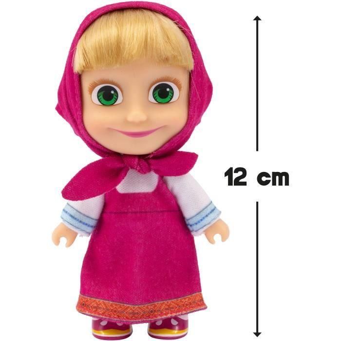 Caja de muñecas y peluches - MASHA Y EL OSO - Masha 12 cm y Michka 20 cm - a partir de 3 años - MHA21 4 Caja de muñecas y peluches - MASHA Y EL OSO - Masha 12 cm y Michka 20 cm - a partir de 3 años - MHA21 4