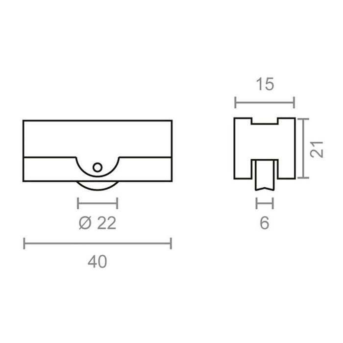 Edm Rodamiento climalit 177 rd17 Zincado 40 x 21 mm 2 uds 2 Edm Rodamiento climalit 177 rd17 Zincado 40 x 21 mm 2 uds 2