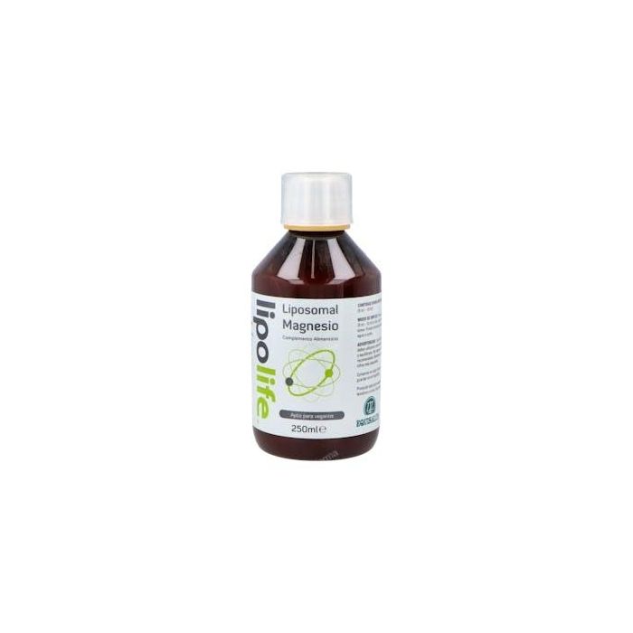 Lipolife Liposomal Magnesio 250 ml. Complemento Vegano para Músculos y Sistema Nervioso