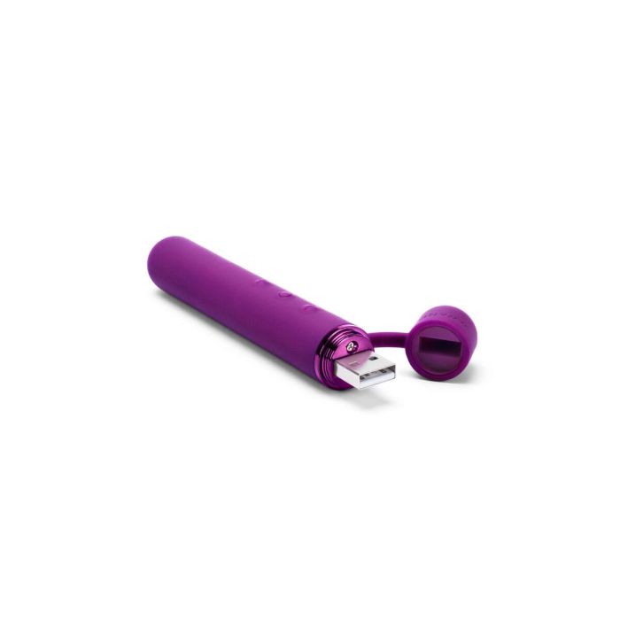 Mini Vibrador Le Wand Baton Morado 4