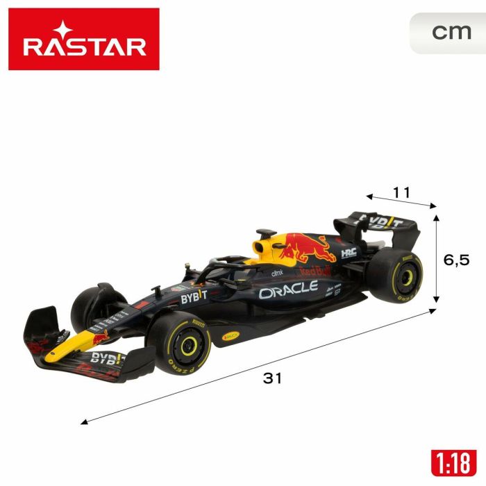 Coche radio control oracle red bull racing rb18 f1 escala 1:18 1