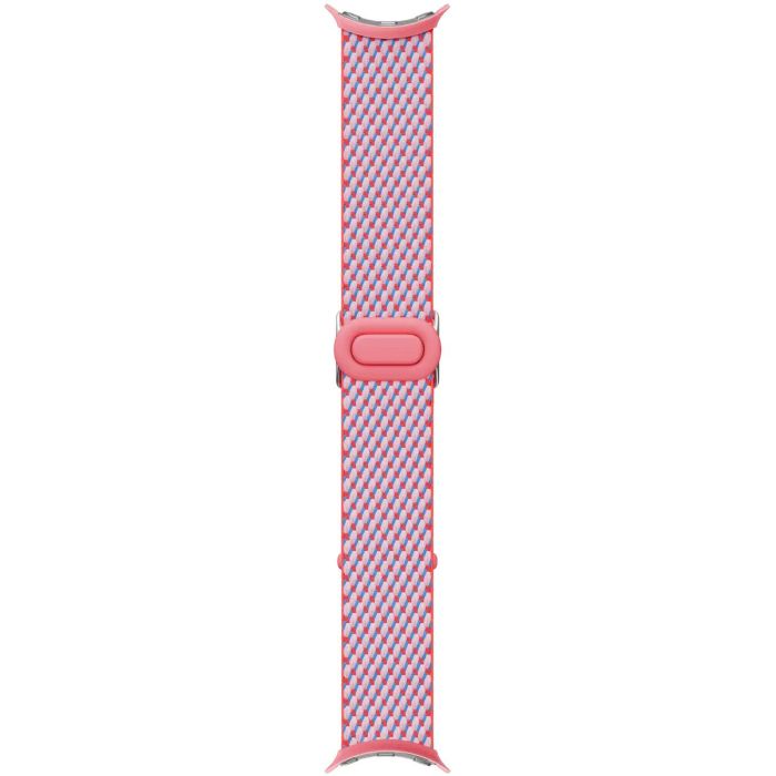 Google Pixel Watch 3 (41mm). Woven Band. Peony 1 Google Pixel Watch 3 (41mm). Woven Band. Peony 1