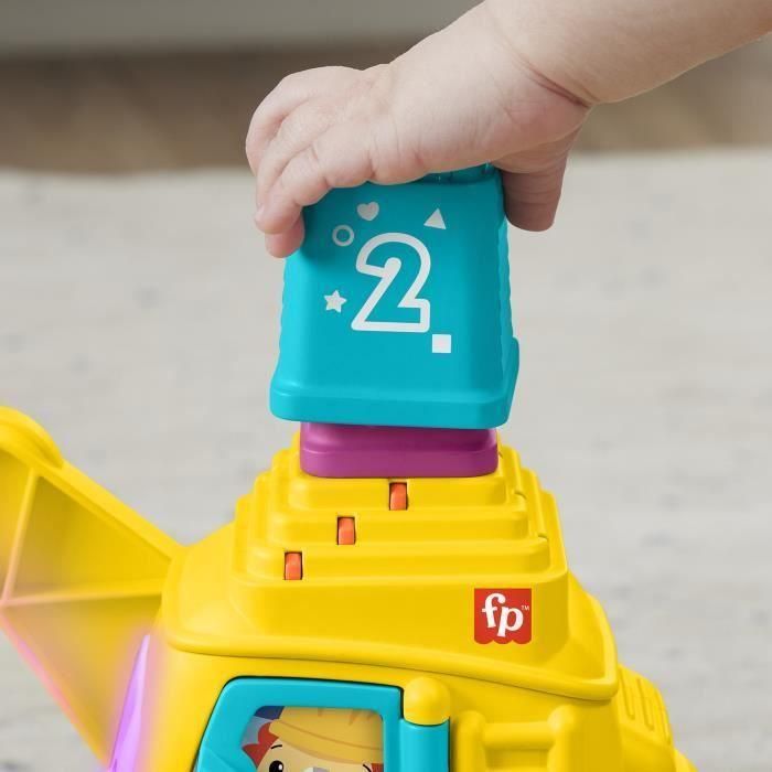 Excavadora de Cuenta de Pilas E3 - Fisher-Price - Hxf48 5 Excavadora de Cuenta de Pilas E3 - Fisher-Price - Hxf48 5