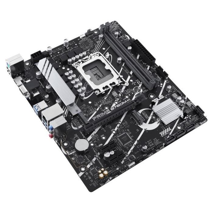 Asus 90MB1FI0-M1EAY0 Placa Base PRIME B760M-K Socket LGA1700 Micro ATX para Intel 13ª/12ª Gen DDR5 PCIe 4.0 3 Asus 90MB1FI0-M1EAY0 Placa Base PRIME B760M-K Socket LGA1700 Micro ATX para Intel 13ª/12ª Gen DDR5 PCIe 4.0 3