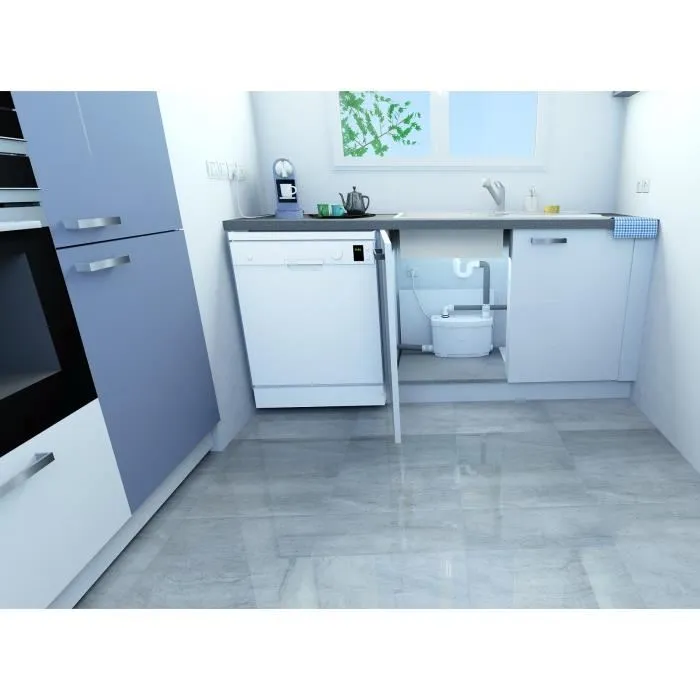 Sfa Sanipompe Bomba de Elevación Doméstica para Cocina o Lavadero, Evacuación Rápida de Aguas Residuales 1