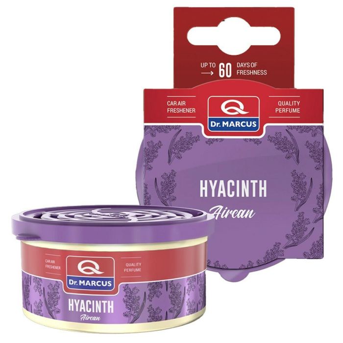 Ambientador para Coche Dr Marcus Aircan Jacinto 40 g Fragancia Lata Ambientador para Coche Dr Marcus Aircan Jacinto 40 g Fragancia Lata